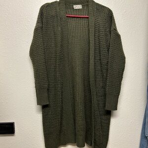 Poof! Olive Women's Knit Cardigan